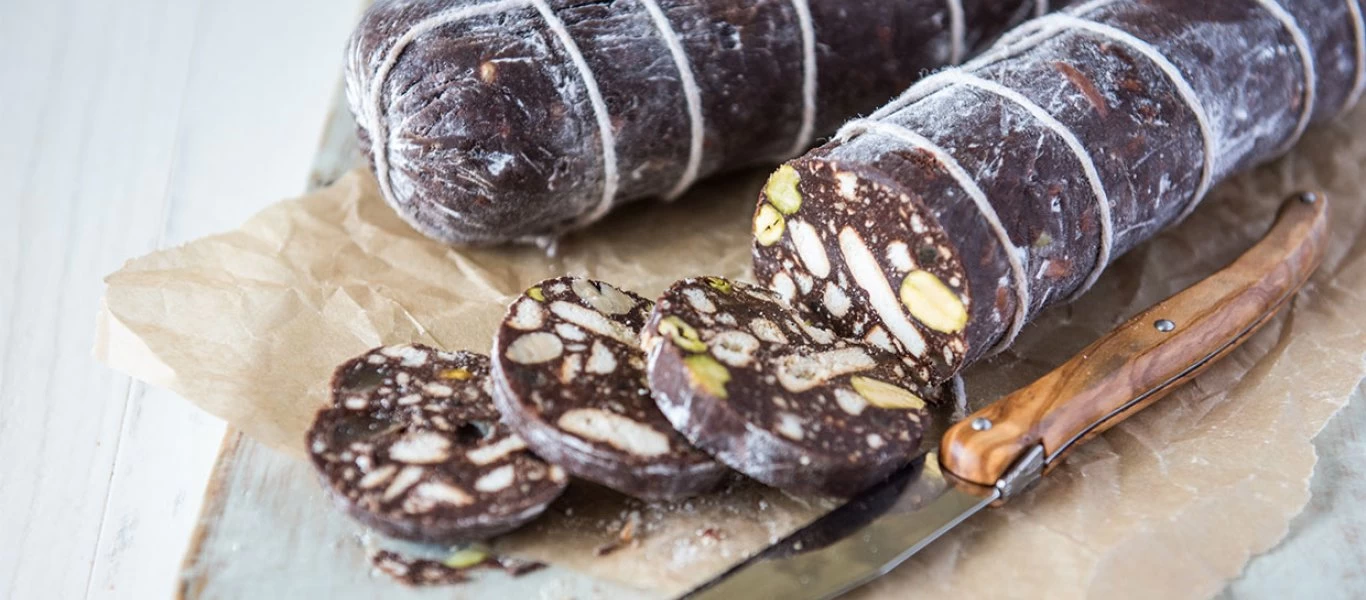 Σαλάμι σοκολάτας που χαρίζει ευεξία και μακροζωία!